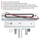 thumbnail image 4 of DC12V 110kg Electric Magnetic Door Lock IP68 Waterproof Locks Home Safety, 4 of 4