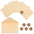 thumbnail image 3 of DECORNIJIA 6 Sets Retro Envelopes Paper Vintage Style for Tiny, 3 of 8