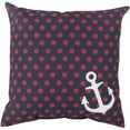 thumbnail image 5 of Surya Polka Dot Anchor Outdoor Pillow, 5 of 6