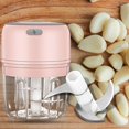 thumbnail image 1 of Trituradora de alimentos Baoblaze USB inalámbrica 250ml picador de ajo, 1 of 8