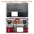 thumbnail image 3 of New For Dell Series G3 3590 3500 LCD top case/Bezel Cover/Palmrest Upper Case/Bottom Base Keyboard Colorful backlight 1, 3 of 5
