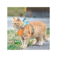 thumbnail image 1 of 1 Set Of Pet Harness Strap (back And Chest) With Reflective And Breathable Design, Including Harness And Traction Rope For Walking Dogs And Cats Outdo, 1 of 5
