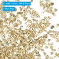 thumbnail image 2 of Uxcell Crushed Glass Glitters Colorful Irregular Glass Chips Chunky Yellow, 2 of 7