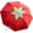 red+green, variant on Slccxzc Strawberry Pattern Folding Umbrella, Anti UV Windproof Travel Parasol for Rain Sun