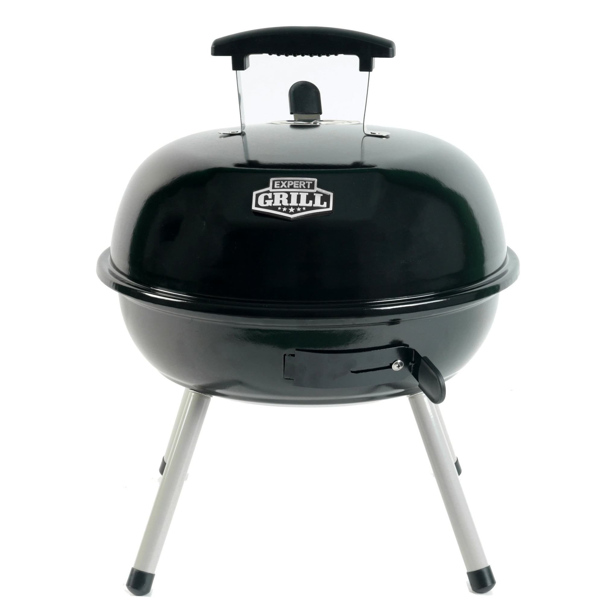 Expert Grill 14.5 in Portable Charcoal Grill, Black