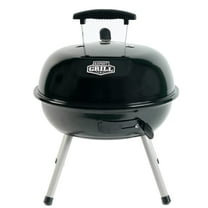Expert Grill 14.5'' Steel Portable Charcoal Grill, Black, New
