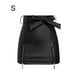 thumbnail image 5 of Qarigey Minifalda de cintura alta de verano para mujer, faldas por encima de la rodilla para viajar a la playa y la escuela, estilo informal Prendas para la parte inferior del cuerpo Negro S, 5 of 6