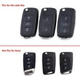 thumbnail image 2 of For VW Flip Key Fob Cover,for VW Beetle Passat Tiguan Touran Jetta MK1-MK6 Golf GTI Metal Accessories Key Fob with Keychain, 2 of 8