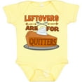 thumbnail image 3 of Inktastic Leftovers Are for Quitters with Pumpkin Pie Boys or Girls Baby Bodysuit, 3 of 5