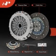 thumbnail image 2 of A-Premium Transmission Clutch Kit Set Compatible with Hyundai Sonata 2001-2005, Santa Fe 2001-2003, Tiburon 2003-2008 & Kia Optima 2001-2006, 2.4L 2.7L, Replace# 623 3450 00, L05112, 2 of 5