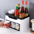 thumbnail image 5 of Estante de Cocina Contenedor de Condimentos Caja de Tarro de Especias Caja de Almacenamiento Vajilla Cubiertos Portacuchillos Humedad-, 5 of 5
