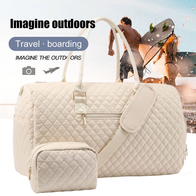 Bolsa De Ejercicios Bolsa de fitness Bolsas de gimnasio portátiles Compartimento para zapatos Impermeable para Hombres Mujeres Beige Ndcxsfigh Para Estrenar