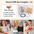 thumbnail image 4 of Pulseras para parejas UNGENT THEM Pinky Promise Matching, 4 of 4