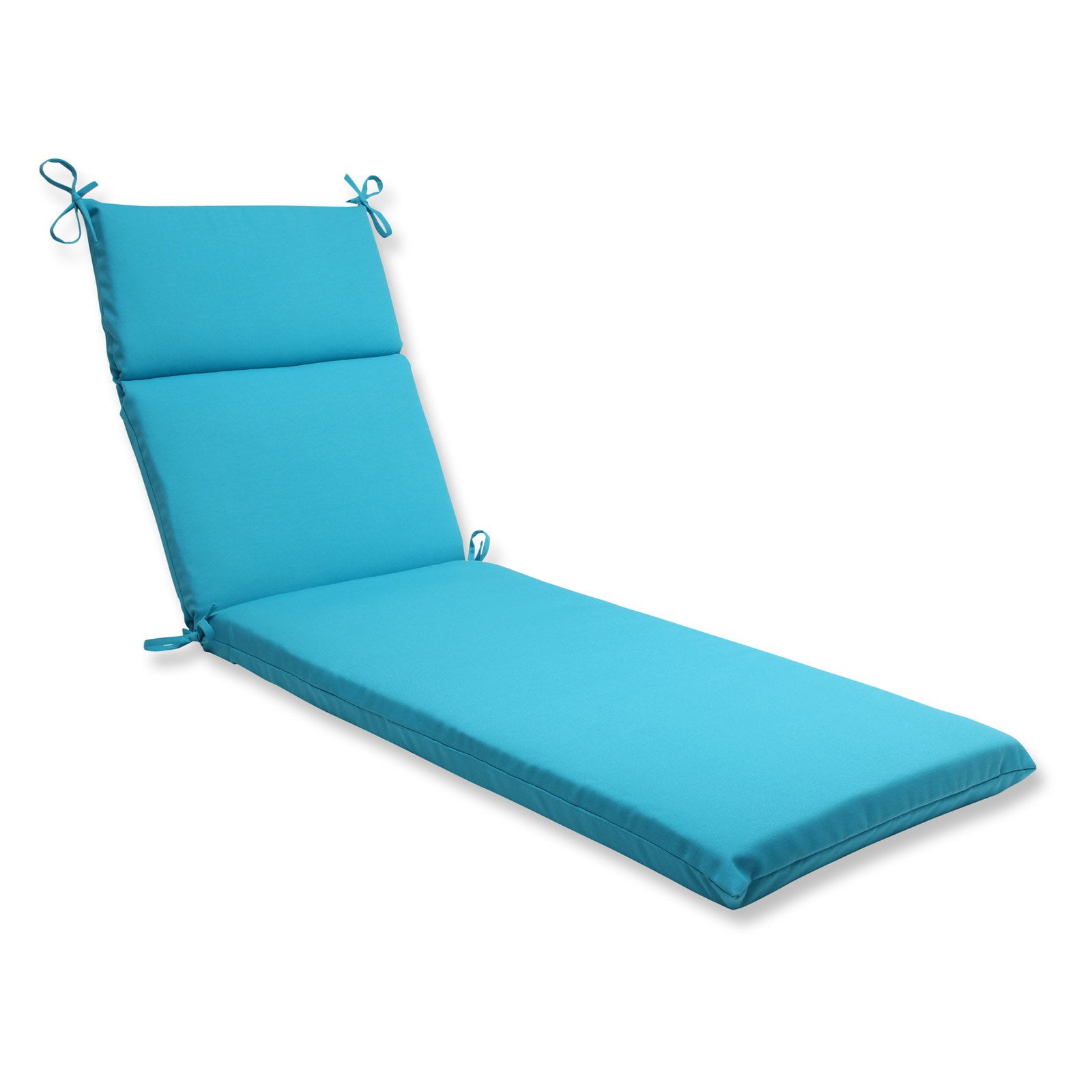 Pillow Perfect Outdoor/ Indoor Veranda Turquoise Chaise Lounge Cushion