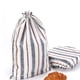 thumbnail image 5 of Injueey Bolsas de lino reutilizables caseras con forro de plástico, bolsas de pan salvadoras, bolsas de lino caseras para almacenar pan de Almacenamiento y organización del hogar B 30*40 cm, 5 of 6