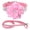 Pink, variant on Bling Rhinestone Dog Collar and Leash Set Sparkle Diamante Cat Puppy Necklace Lead