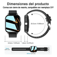 thumbnail image 2 of Smartwatch Reloj Inteligente Llamadas Hombre Mujer Xtellar Negro Dorado, 2 of 3