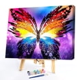 thumbnail image 2 of Cuadros Decorativos Color mariposa sin marco DIY pintura al óleo por números Kit imagen lienzo arte Sywqhk Nuevos Originales, 2 of 9