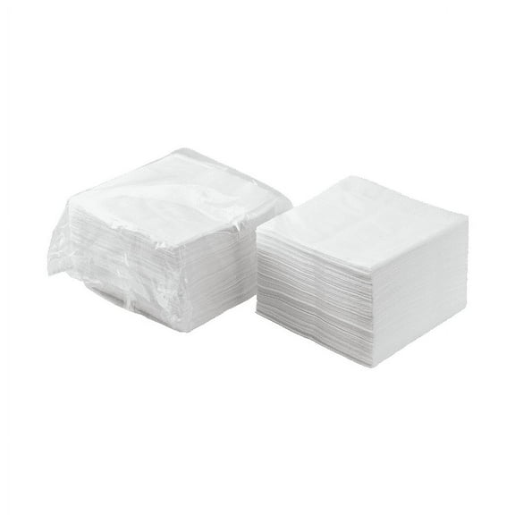 Karat [3000 ct - 5 x 5] White Cocktail Napkins - 2-ply Beverage Napkins - 10 x 10 Unfolded