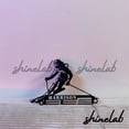thumbnail image 2 of Shinelab Skiing Player Custom Medal Hanger, Skiing Boat LED Wall Decor, Sport Award Display 7833, 2 of 4
