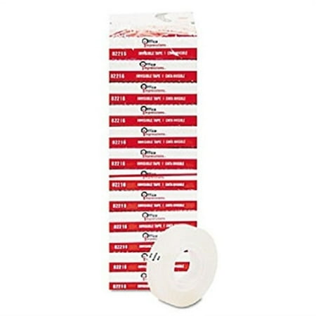 Office Impressions Invisible Tape, 0.5"