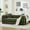 Green, variant on Folding Sofa Bed, Convertible Couch Bed with 2 Pillows, Fold Out Couch, Foam Spring Floor Mattress, Futon Couch for Living Room, Office, Apartment,Beige