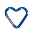 thumbnail image 5 of Bottone Heart Shape Carabiner Clip Aluminum Alloys Keychain Clip Spring Hook Camping Backpacks Clip Heavy Duty Carabiner, 5 of 9