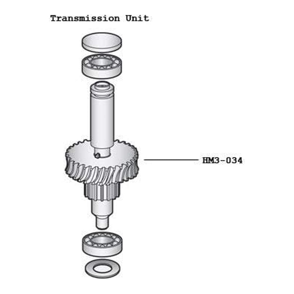 ALFA International HM3-034 Bronze Gear Worm for D300 Mixers