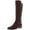 Cognac, variant on Material Girl Womens Winnnie Faux Leather Tall Riding Boots