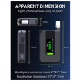 thumbnail image 4 of New D1000 Portable Electrochemical Alcohol Tester Voice Report Blowing Drunk Driving Alcohol Tester, 4 of 5