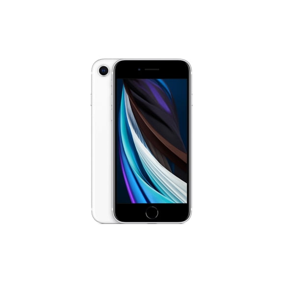 Pre-Owned No Plan-Unlocked Device Apple iPhone SE 2020 Cell Phone 128GB 3GB RAM White