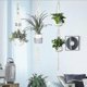 thumbnail image 5 of 3-pack macrame plant hanger, hanging plant pot, 5 of 5