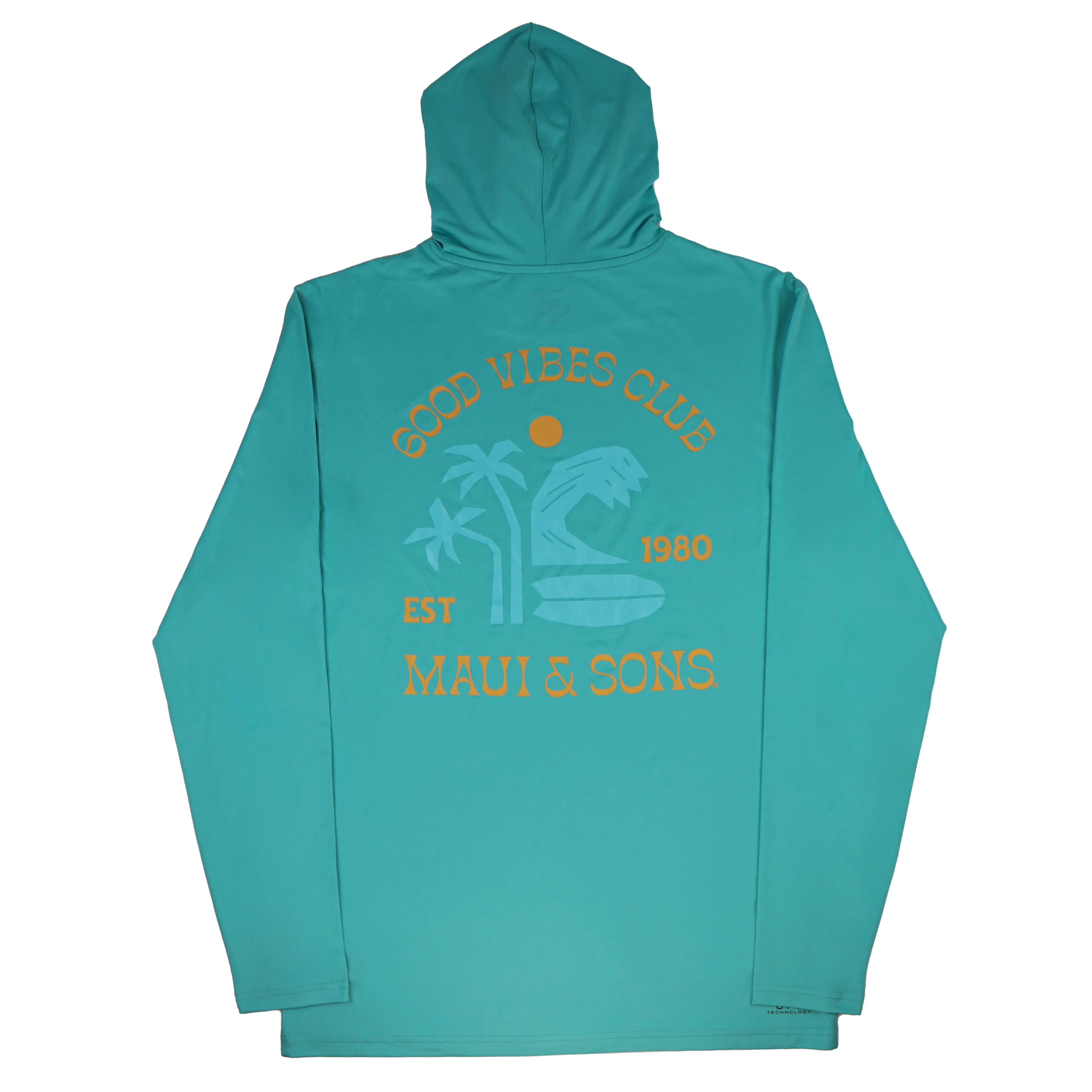 Maui and Sons Good Vibes Hooded Sun Shirt