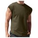 thumbnail image 1 of Men's Vest Casual Sleeveless Beach Retro Summer Solid Color Round Neck Sleeveless Vest XL, 1 of 6
