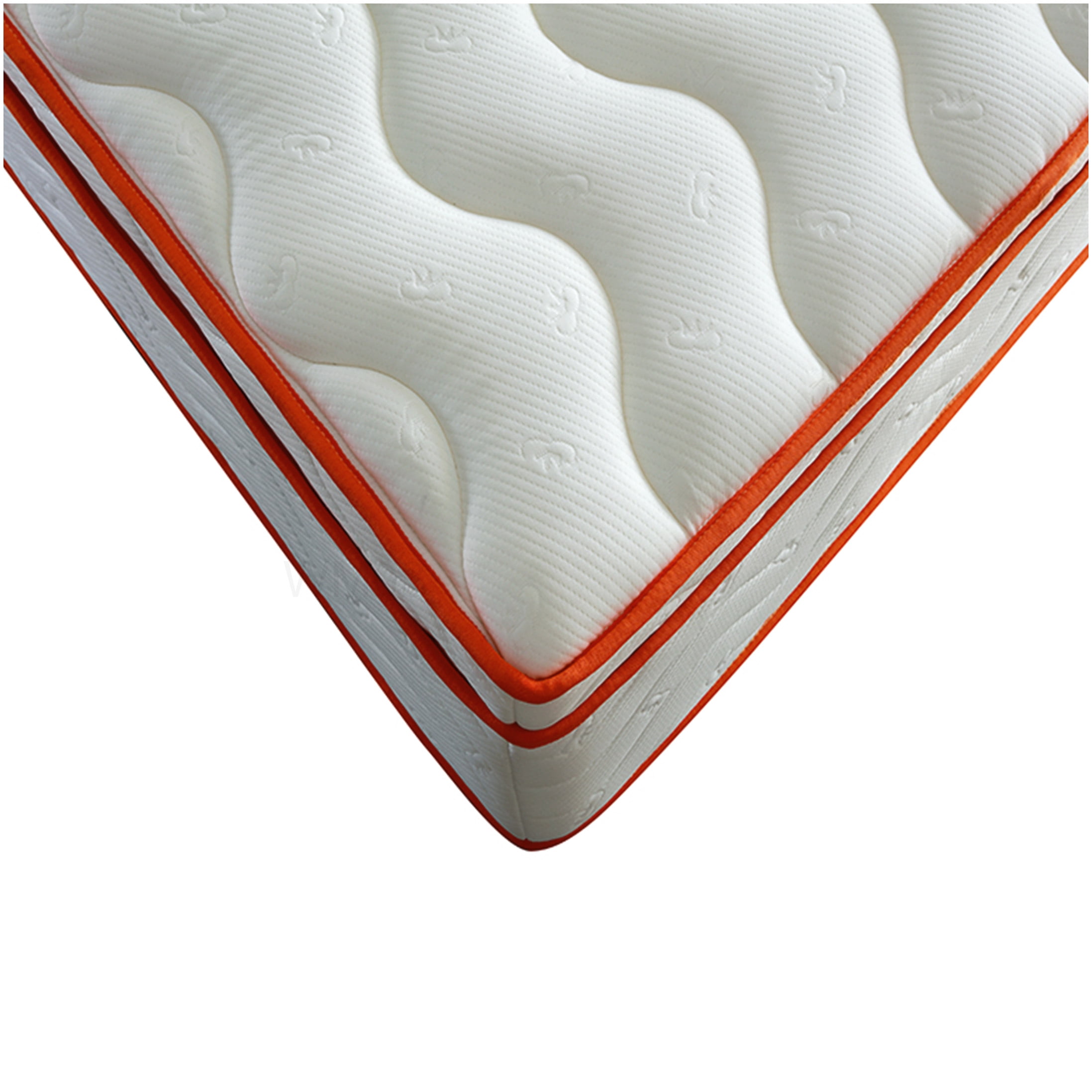 CHAMPFLAG King Size Mattress 10 Inch Hybrid, Medium Firm Feel, Gel Memory Foam, Pocket Coils for Support, Motion Transfer Isolation, Fiberglass-Free