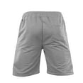thumbnail image 4 of Men Casual Fashion Shorts Waist Drawstring Short Summer Beach Shorts Beach Loose-fit Shorts with Pockets, 4 of 5