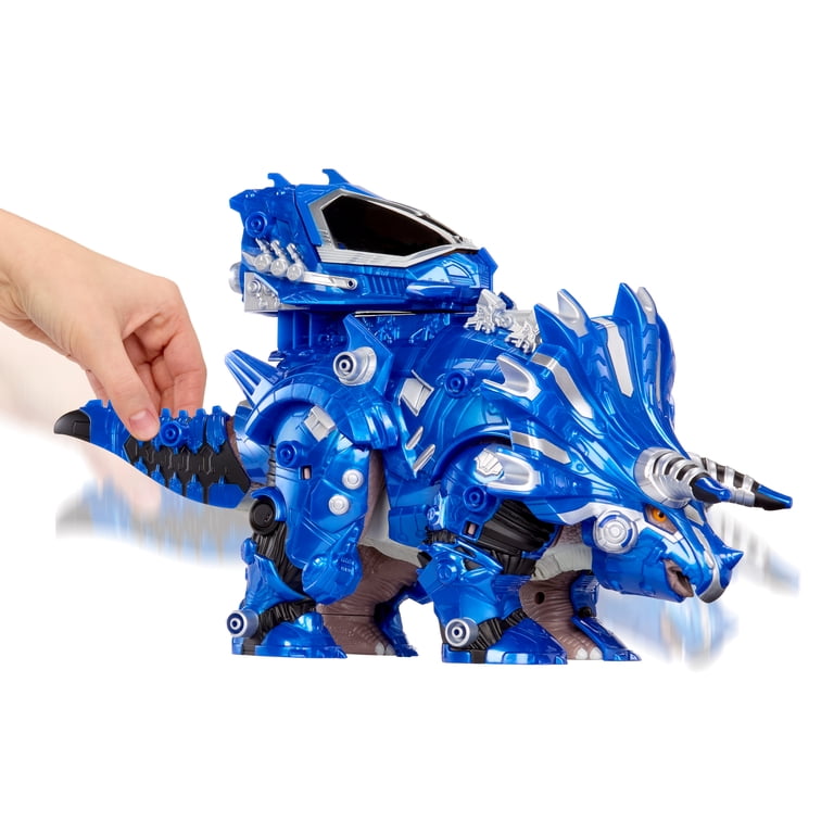 Armorsaurs Armor-Up Triceratops Cobalt Dinosaur Figure photo 8