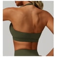 thumbnail image 3 of Sujetador deportivo  for mujer, cuello cuadrado, sin costuras, acolchado, for yoga, entrenamiento, camiseta sin mangas, 3 of 7