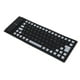 thumbnail image 3 of Teclado de Silicona Sincero con cable USB Portátil liviano para PC negro, 3 of 10