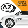thumbnail image 7 of Magnet Me Up AZ Arizona US State Oval Magnet Decal, 4x6 In, Vinyl Automotive Magnet, 7 of 7