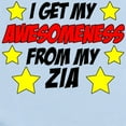 thumbnail image 2 of CafePress - Awesomeness From Zia Body Suit - Baby Light Bodysuit, Size Newborn - 24 Months, 2 of 4