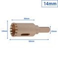 thumbnail image 1 of MYG 5-50mm Hex Handle Vacuum Brazed Dry Drill Bits Cutter Drilling Core Bit Tile, 1 of 10