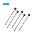 thumbnail image 3 of Uxcell 100 Pcs Red Copper Ball Head Pins 1.57 inch Wire Head Pins 24 Gauge Brass Head Pins for DIY Craft Jewelry Making, 3 of 7
