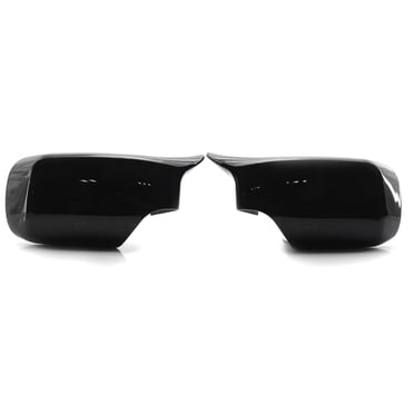 For Volkswagen Jetta MK6 2pcs Gloss Black Car Rear View Mirror Cover Caps Trim Shell Frame Jetta 6th TSI TDI GLI MPI 2010-2017