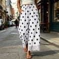 thumbnail image 5 of Elvqul Womens Elastic Waist Pants Winter Vintage Sweatpants with Pockets Polka Dot Bottoms for Women Loose, 5 of 8