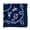 Navy blue cowboy rid, variant on Unisex Party Print Bandannas Fashion Neck Scarf Square Kerchiefs Hiphop Headwrap