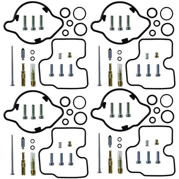 4 Pack of Carburetor Carb Rebuild Kit for Honda Magna 750,VF750C,VF750,VF 1994-2003