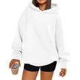 thumbnail image 1 of Sudaderas con Capucha de Gran Tamaño para Mujer, Sudaderas Cómodas, Conjuntos de Moda de Otoño, Blusas Casuales, Ropa de . XL, 1 of 8