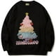 thumbnail image 1 of Suéter suelto navideño para mujer, otoño/invierno, manga larga, árbol de Navidad, pareja, punto, cuello redondo, XL, 1 of 4