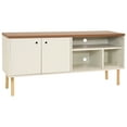 thumbnail image 3 of Sunnydaze Mid-Century Modern Console TV Stand for 55" TV with Shelves, Latte, 3 of 14